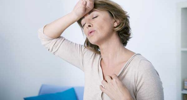 Menopausal Women having a hot flush